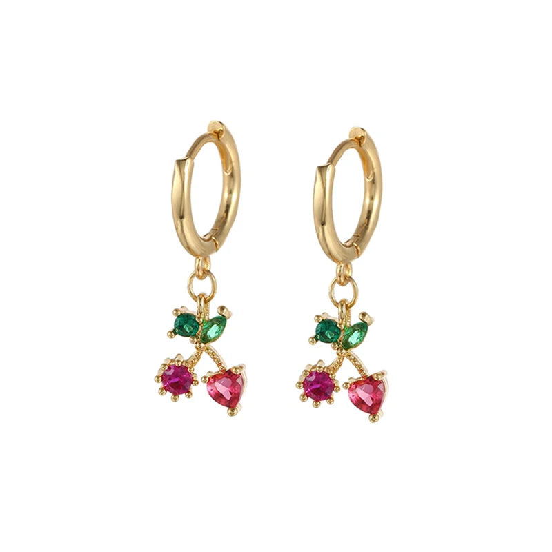 Arracadas Frutitas · Cereza