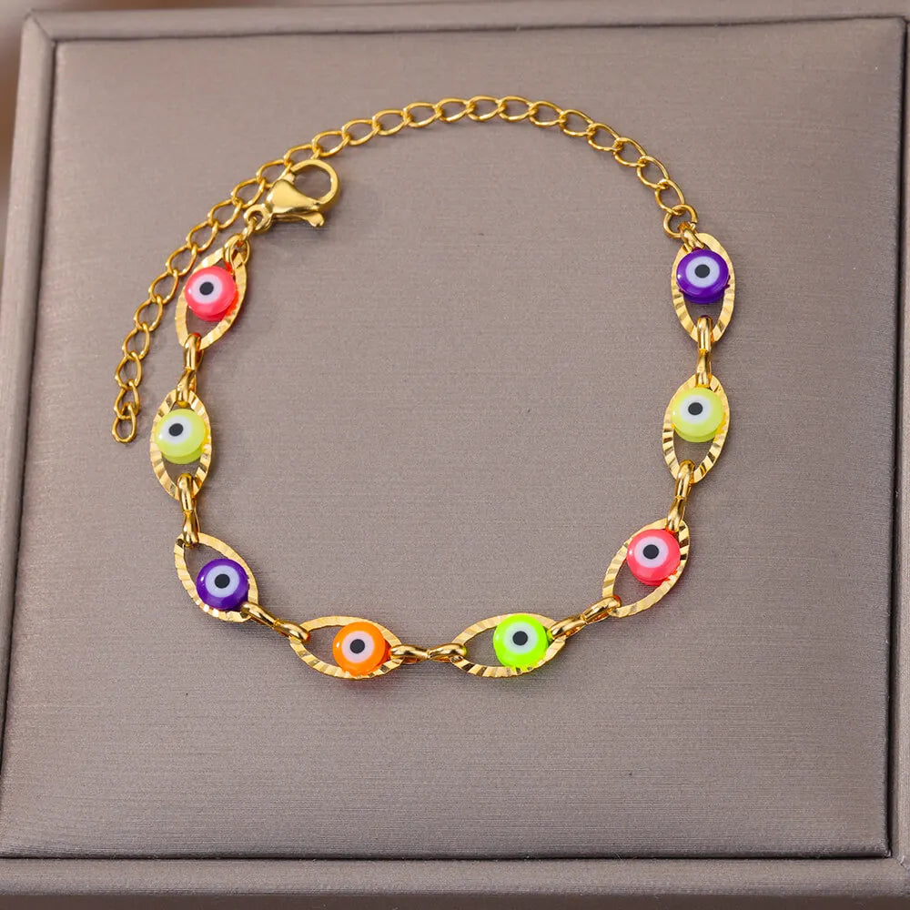 Pulsera Ojo Arcoíris · Arcoíris