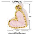 Charm Corazón Degradado · Corazón rosa