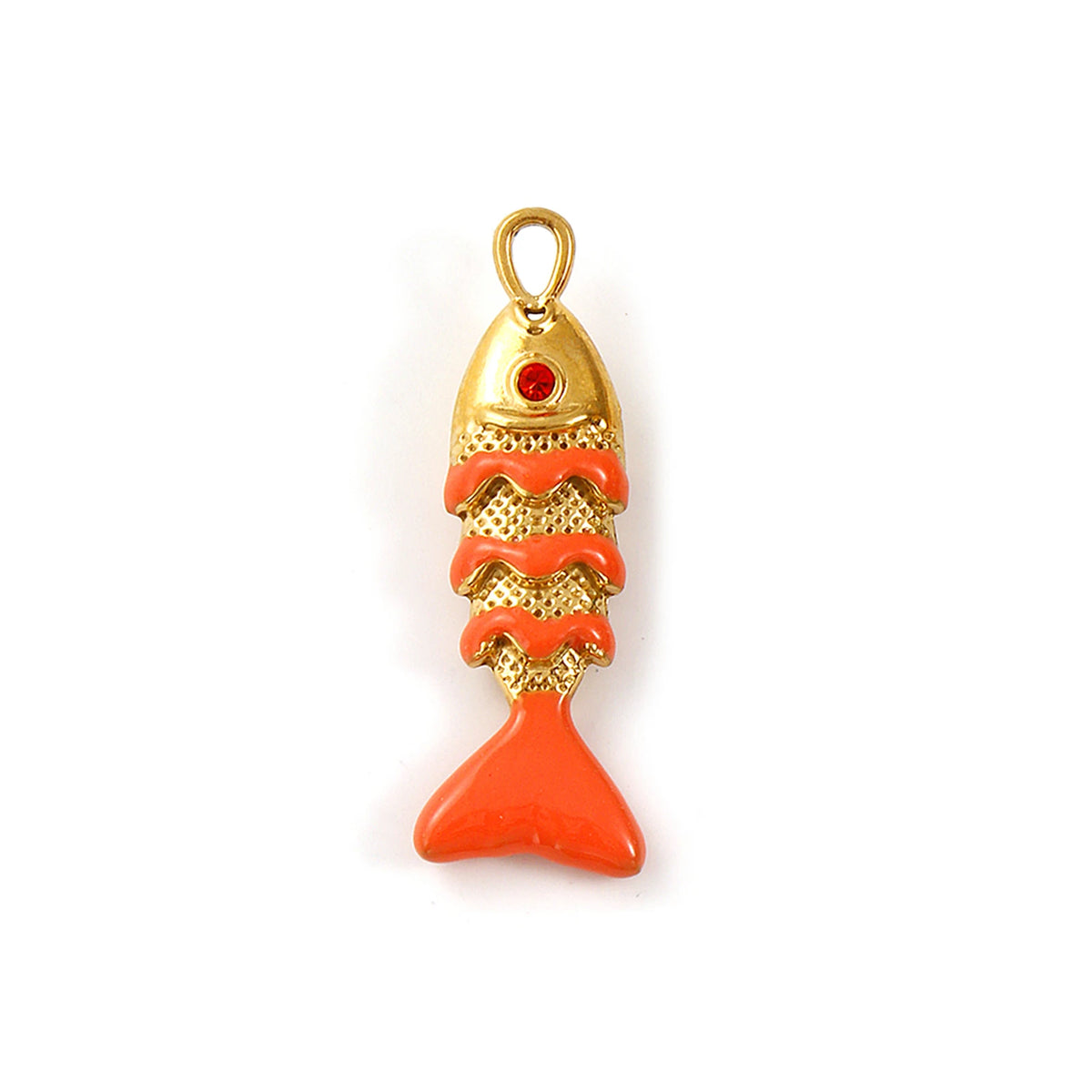 Charm Pececito · Naranja