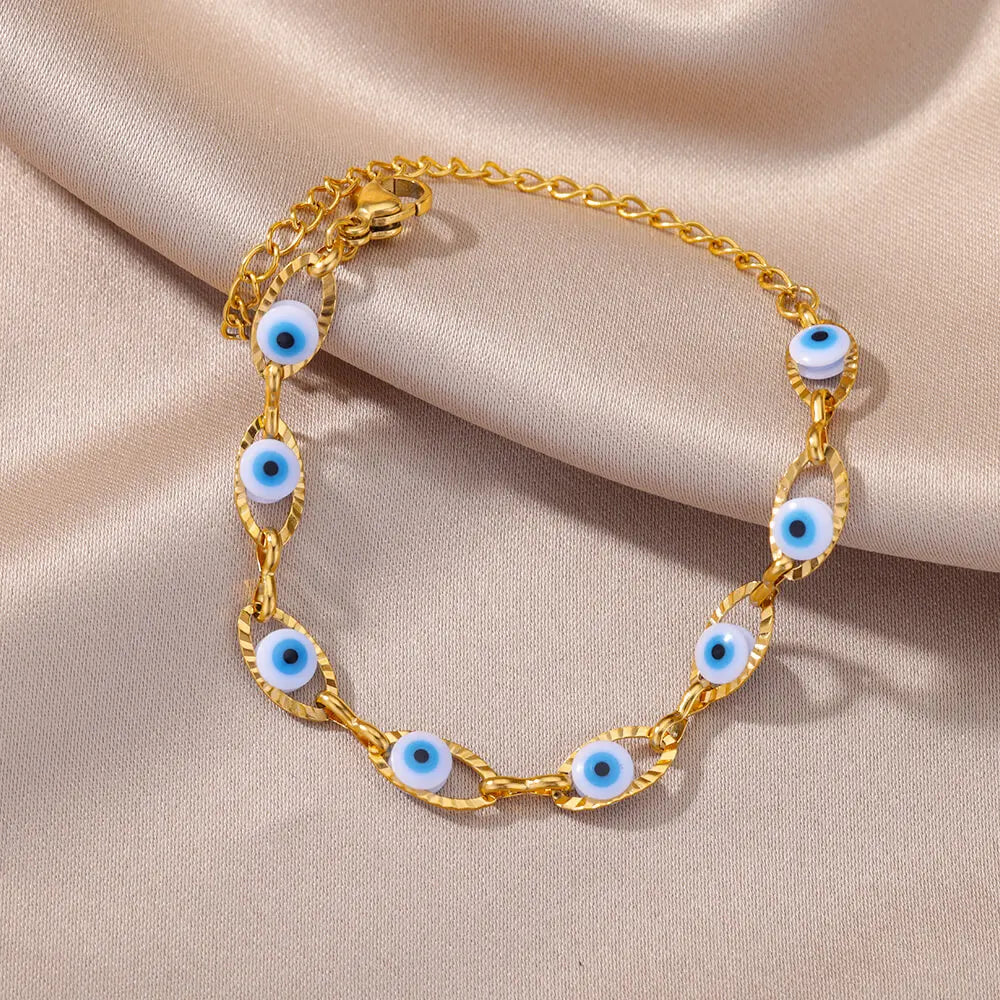 Pulsera Ojo Arcoíris