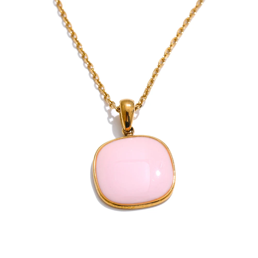 Collar Caramelo · Rosa