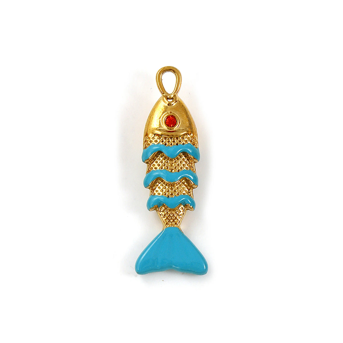 Charm Pececito · Azul