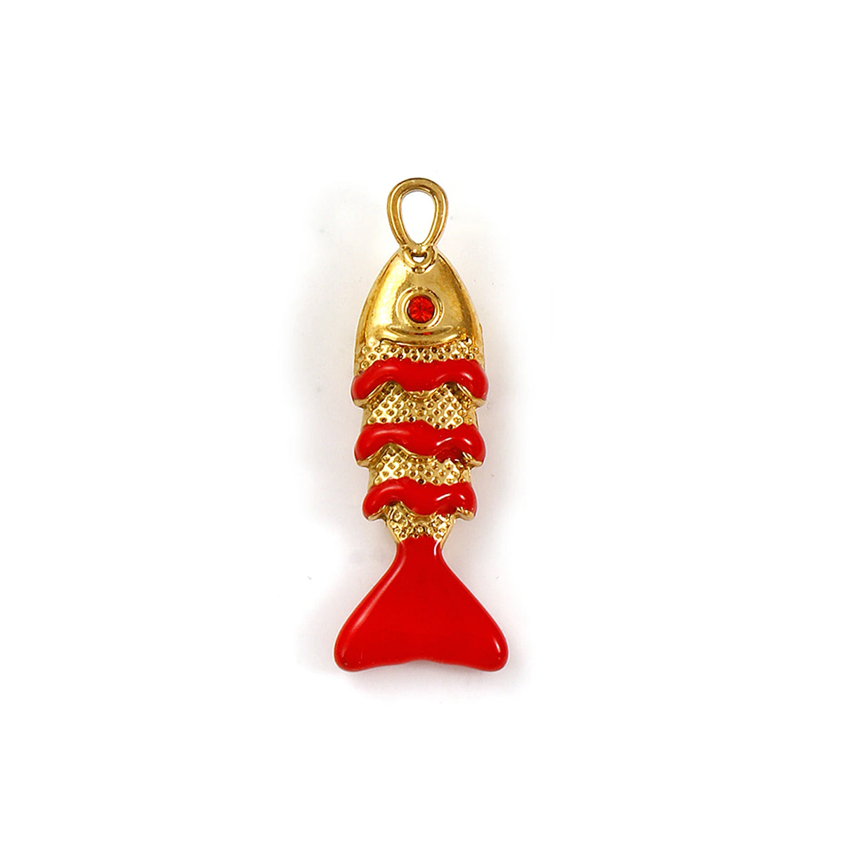 Charm Pececito · Rojo