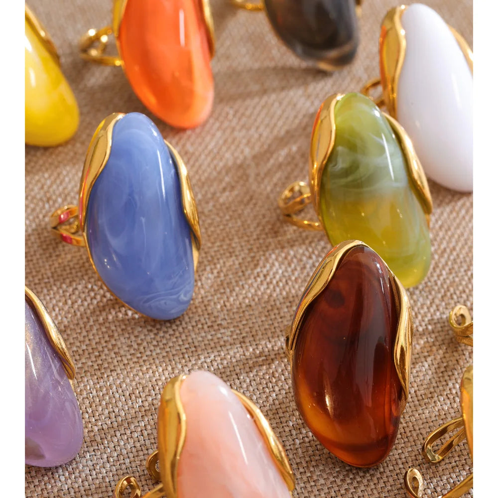 Anillo Resina Mix